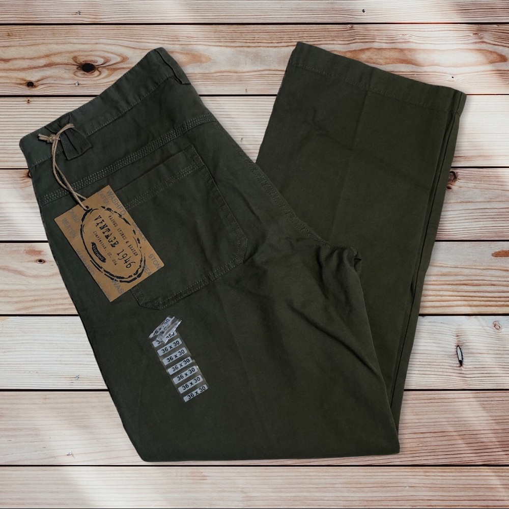 Vintage 1946 Washed Stoned and Beaten Pants Men’s 36 x 30